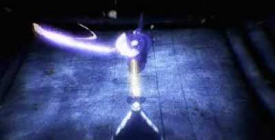 "Do you want to explain how you- by your own admittance- just a homeless guy with a sword, developed a sword technique that perfectly encapsulates near-instantenous, multi-dimensional spatial refraction?" "Well there was a bird that I really, really wante