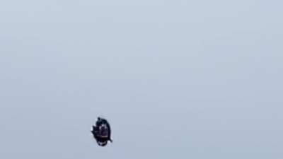 Paraglider records 'Metapod' in Garden Ridge, Texas. Uploaded 6-28-2023. (Zoomed/Slowedx4)