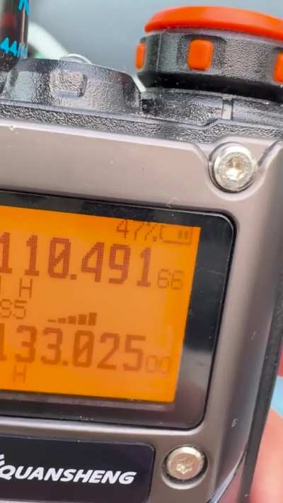Morse code on VHF