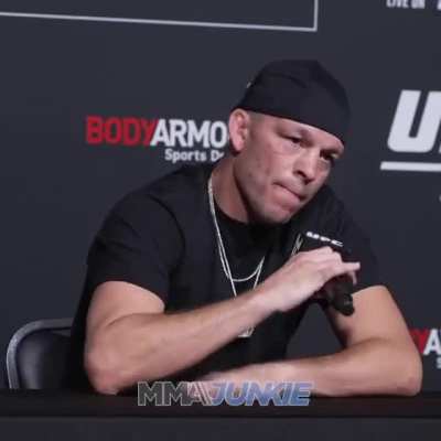Nate said he &ldquo;gave up on preparing&rdquo; for Khamzat Chimaev: &ldquo;Whatever. Beat me.&rdquo;