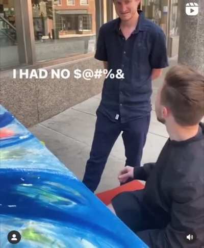A man was playing &ldquo;Ophelia&rdquo; by The Lumineers on a public piano, when one of the band members walked by, joined in, and invited him to an upcoming show.