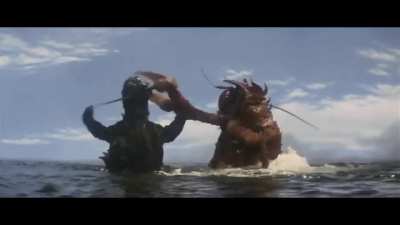 Godzilla vs. Crab