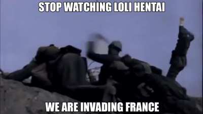 Stop now we have to win this war!