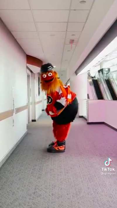 Yes this is from the official Gritty and yes I feel uncomfortable