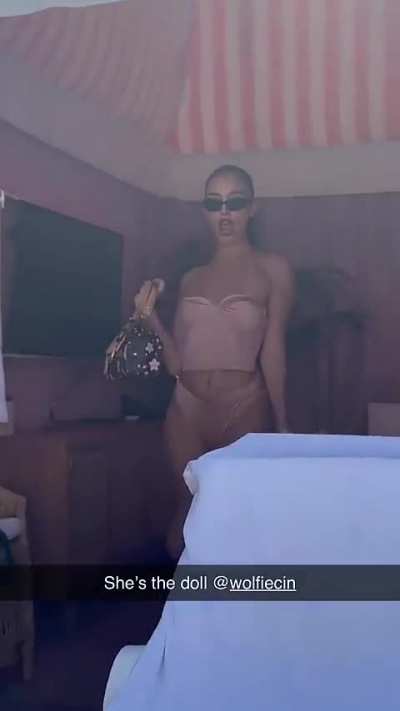 Pink bikini