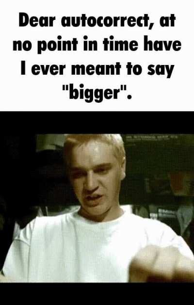 cringe autocorrect
