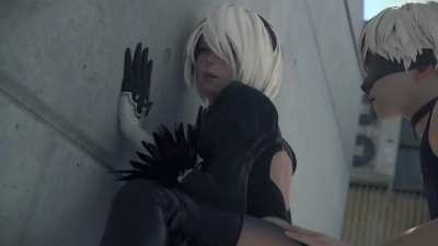 2B and 9S taking a break (HydraFXX) [NieR:Automata]