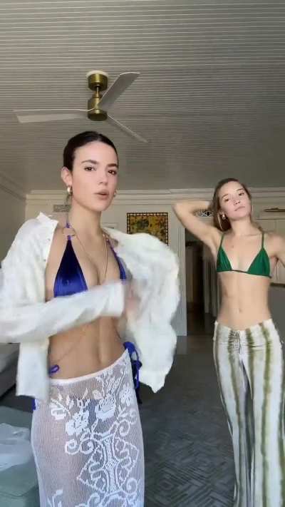 Olivia Ponton bikini with Ella Mendelsohn