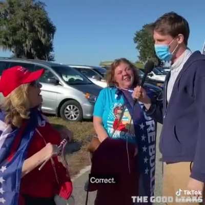 We got some trumper cringe today