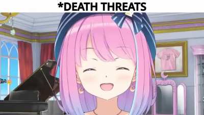 No please Luna please don't hurt me. I have a family :(