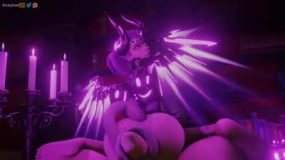 Devil Mercy TailJob (KinkyKatt3D)