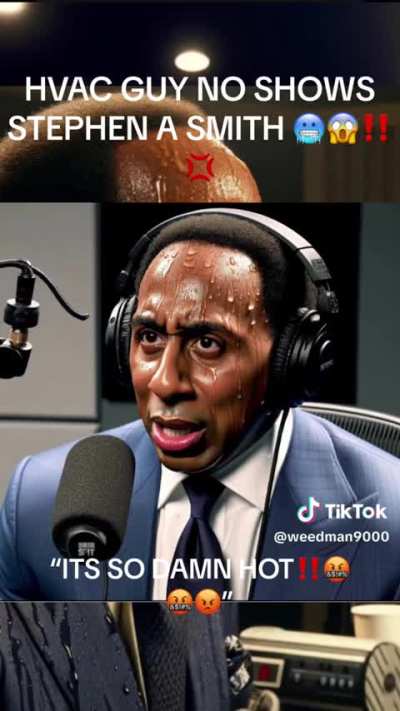 AC broke in the podcast studio and Stephen A is FURIOUS 