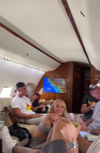 Mile high club with a crowd