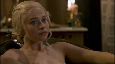 Emilia Clarke in Game of Thrones