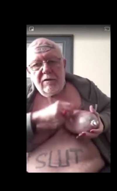 Grandpa Takes Off his Titty Cups 🥶