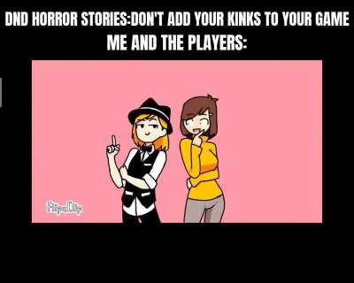 Player love having kinks in games,player that don't just wanna see different kinks