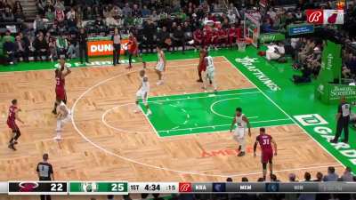 [Highlight] a Wide Open Bam Adebayo sinks his first three of the season