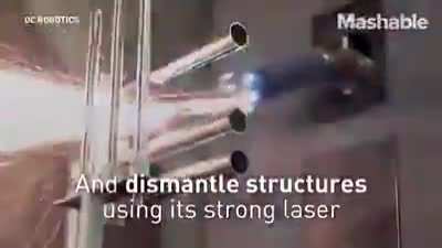 This Laser Snake is cool. ( from Mashable)