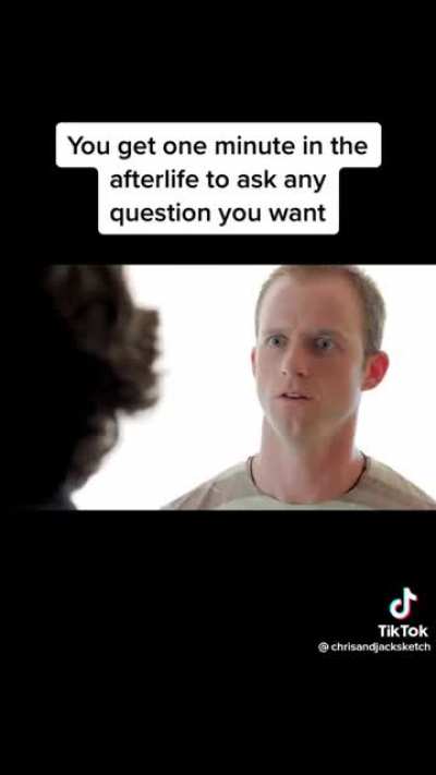 Questions in the afterlife