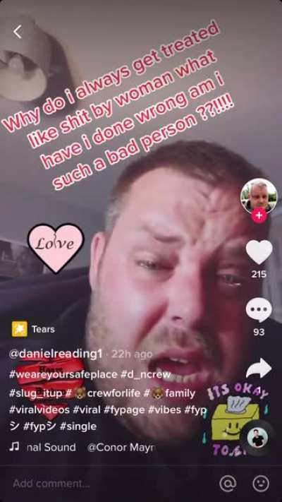I think I know where he&rsquo;s going wrong with women