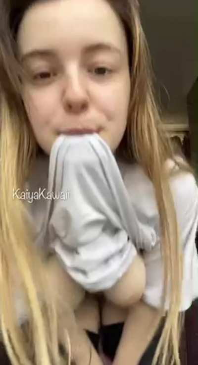 I think they’d look good bouncing while you fuck me ;)