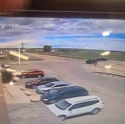 Idiot doesn&rsquo;t look both ways before crossing an intersection, results in broken bones and dead cows. Then, they fled the scene.