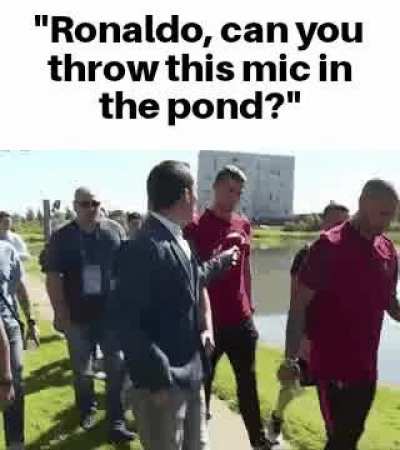 Good guy Ronaldo