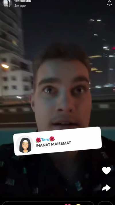 Testo-osku larppaa rikasta kun meni opintolainalla Dubaihin