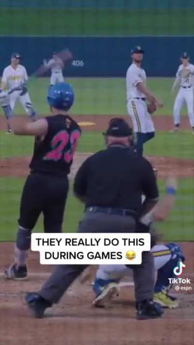 Baseball games are getting wild! 🕺🏼