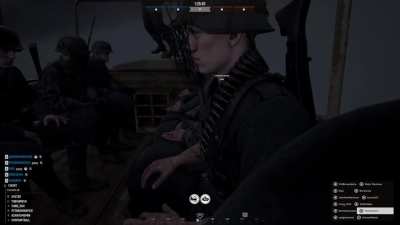 Blitzkrieg with the boys (Europe, 1945, colorized)