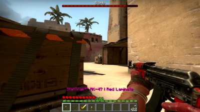 CS:GO, but it&acute;s Minecraft