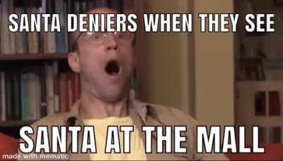 Shouldn&rsquo;t you be at the North Pole you lazy fuck 😡