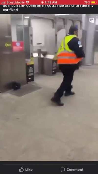 CTA workers dont fk around