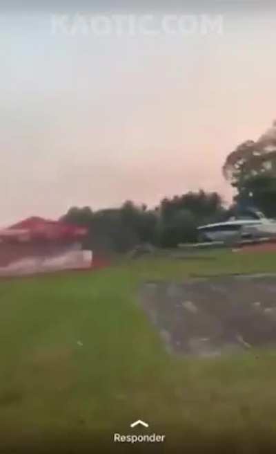 Plane landing