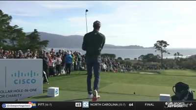 Gareth Bale at the AT&amp;amp;T Pebble Beach Pro-AM. ⛳️