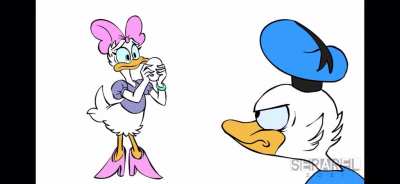 Donald guesses the wrong color