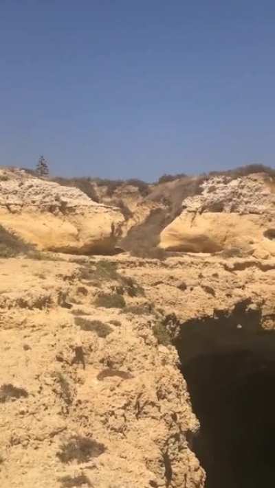 The water did look deep enough.