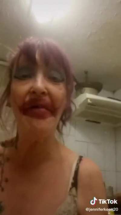 I've officially made it to crackhead tiktok.