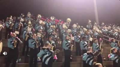 Pigstep but with a Marching band