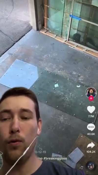 Extremely powerful glass