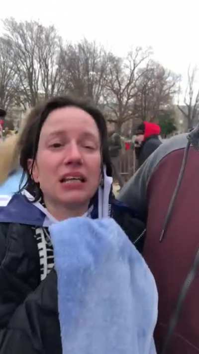 "We're storming the Capitol! It's a revolution!"