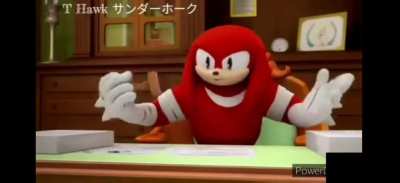 Ent&atilde;o o Knuckles Aprovo