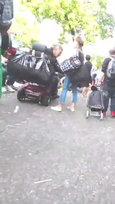 Footage from Vancouver, British Columbia. What has happened there?