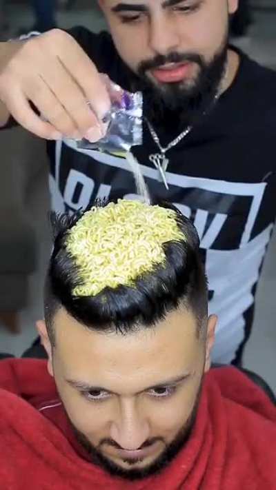 Tastes like hair