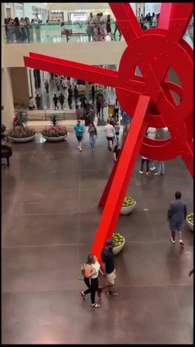 Wife tests husband's spacial awareness