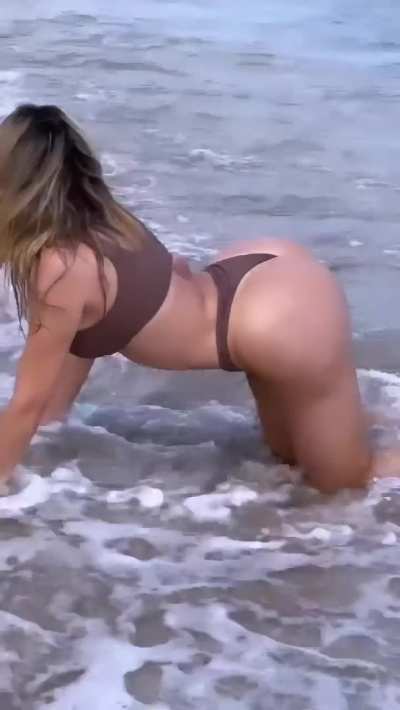 Let's go frolic in the surf.