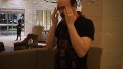 Child predator confronted in public, Causes massive scene.