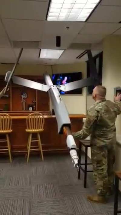 A follow up to the KC10 Beer Boom I built&hellip;. They hung it up in the best way possible.