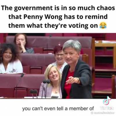 Australian politician Penny Wong humiliates a colleague for not knowing what he is talking about