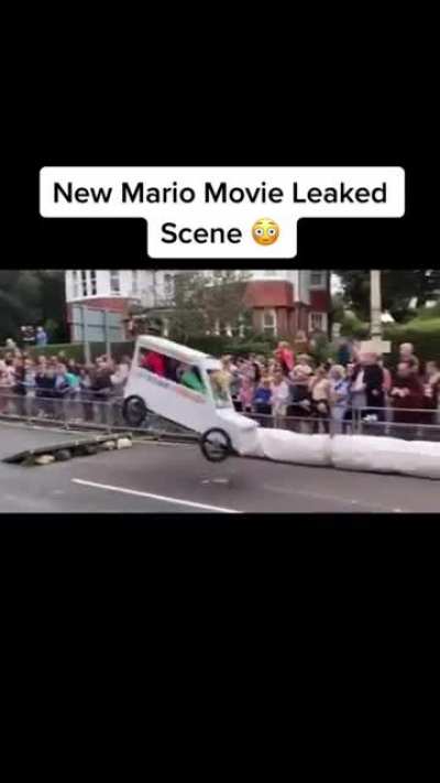 New Mario Movie LEAKED SCENE